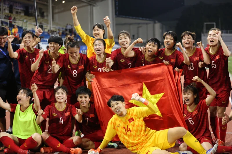 Đội tuyển bóng đá nữ Việt Nam giữ vững chức danh nhà vô địch danh giá của Seagame với 7 lần vô địch